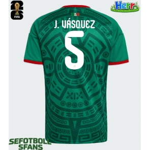 Mexiko Johan Vasquez #5 Hemmatröja VM 2026 Kortärmad